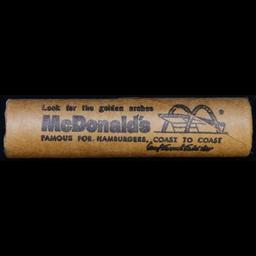 Mixed small cents 1c orig shotgun roll Brandt McDonalds, 1931-d Wheat Cent, 1883 Indian Cent other