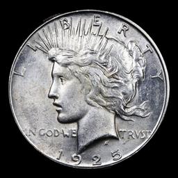 1925-s Peace Dollar vam 5 I3 R4 $1 Grades Select Unc