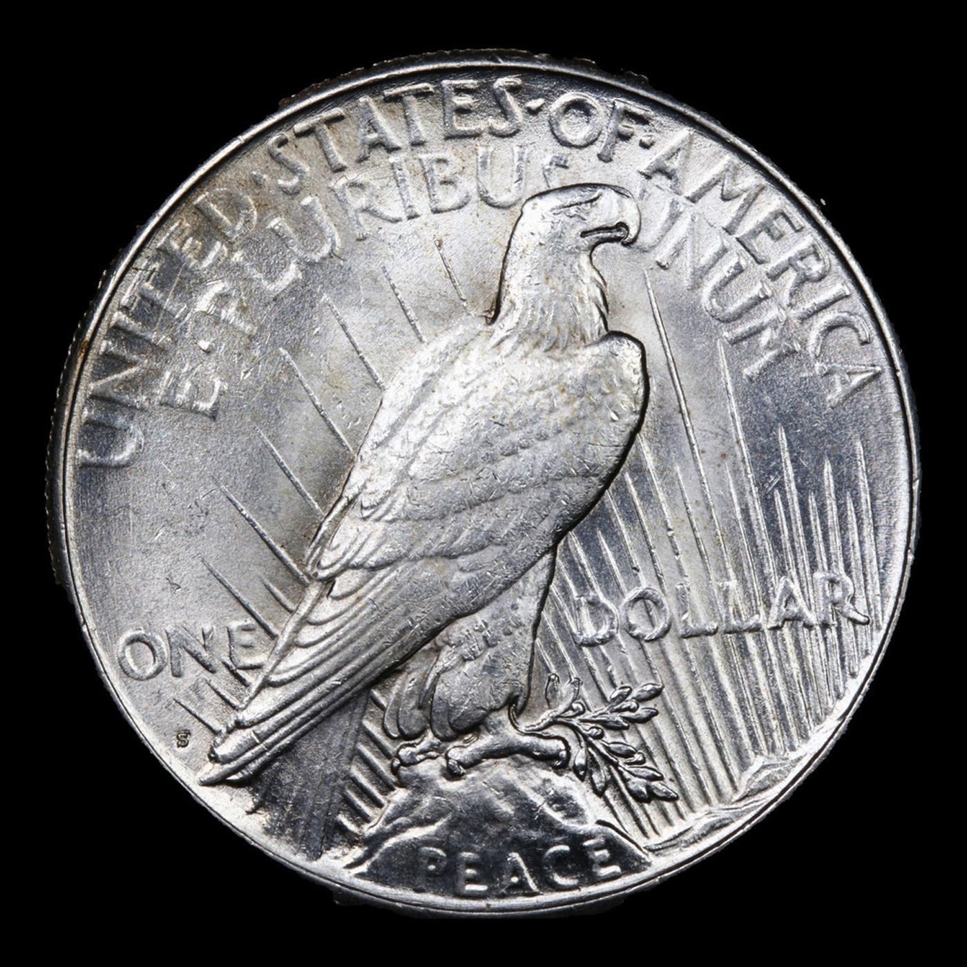 1925-s Peace Dollar vam 5 I3 R4 $1 Grades Select Unc