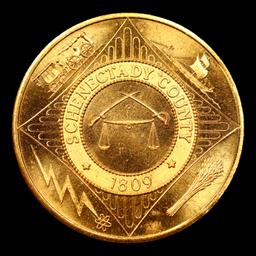 1959 Schenectady County New York Sesquicentennial So Called Half Dollar 50c