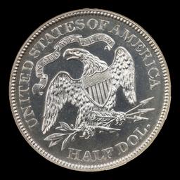 ***Auction Highlight***Proof 1874 Arrows Seated Half Dollar Near TOP POP! 50c Graded pr66 CAM By SE