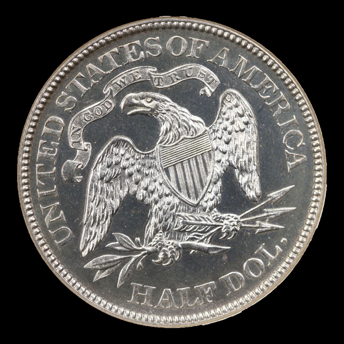 ***Auction Highlight***Proof 1874 Arrows Seated Half Dollar Near TOP POP! 50c Graded pr66 CAM By SE