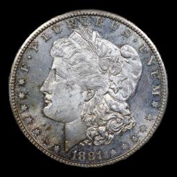 1881-s Morgan Dollar $1 Grades GEM+ UNC PL