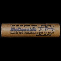 Mixed small cents 1c orig shotgun roll Brandt McDonalds, 1918-d Wheat Cent, 1898 Indian Cent other