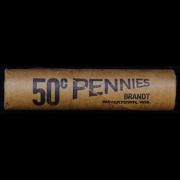 Mixed small cents 1c orig shotgun roll Brandt McDonalds, 1918-d Wheat Cent, 1898 Indian Cent other