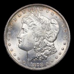 ***Auction Highlight*** 1878-cc Morgan Dollar $1 Graded ms64 By SEGS (fc)