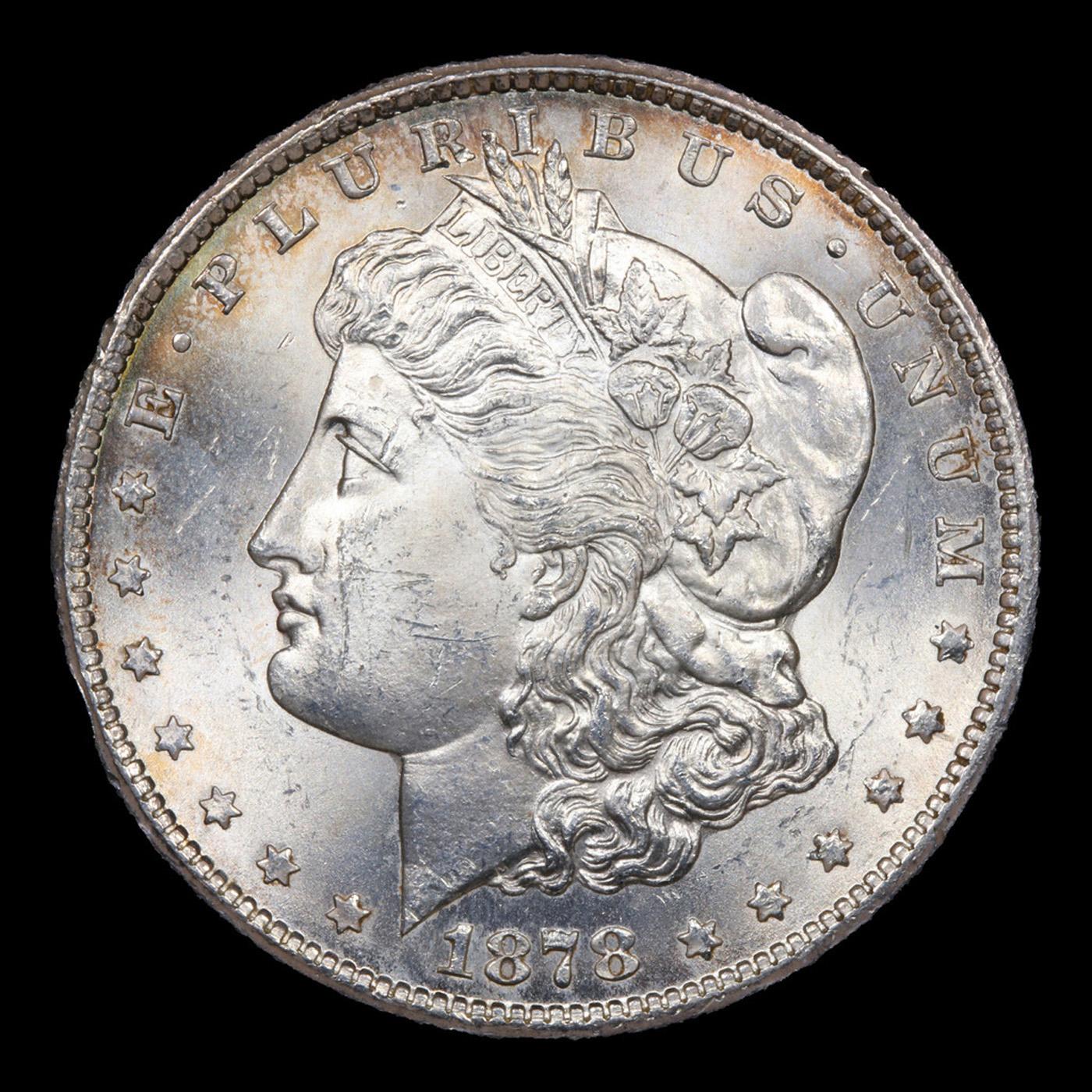 ***Auction Highlight*** 1878-cc Morgan Dollar $1 Graded ms64 By SEGS (fc)
