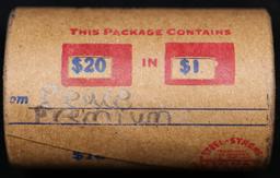 *Uncovered Hoard* - Covered End Roll - Marked "Peace Premium" - Weight shows x20 Coins (FC)