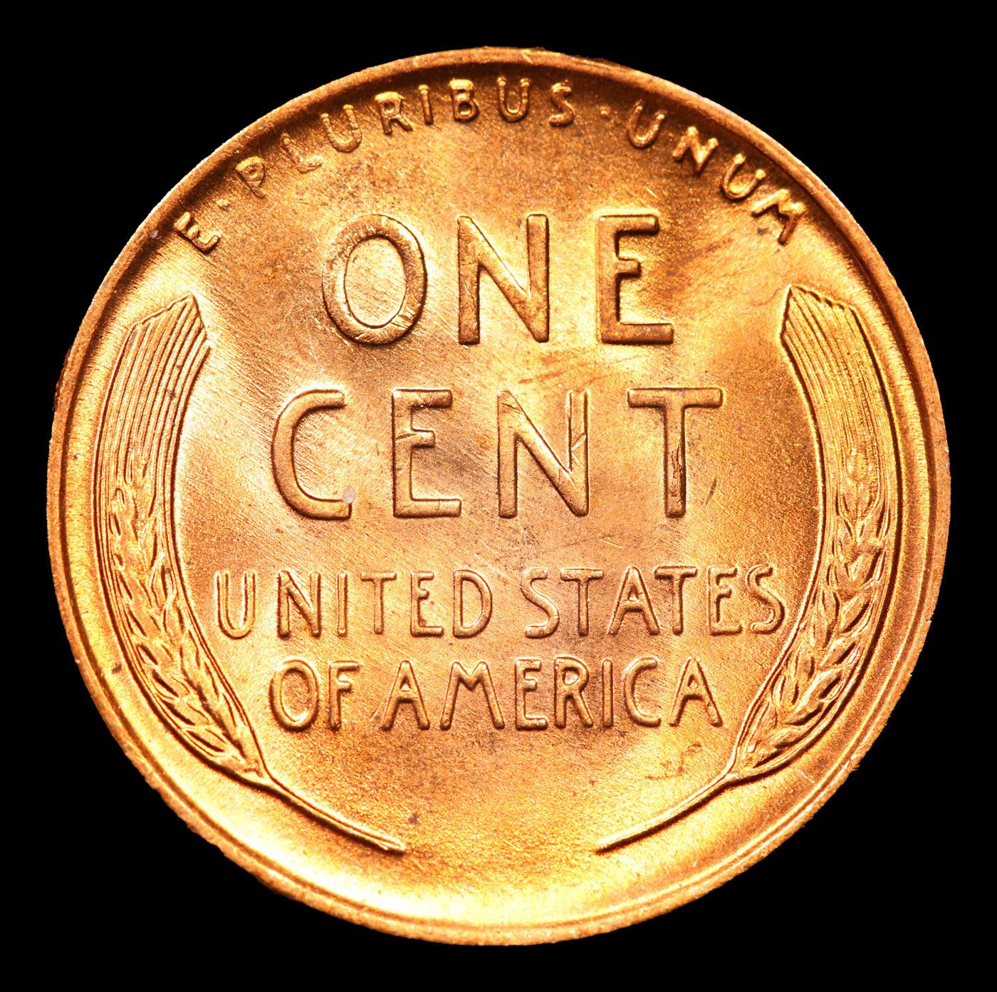 ***Auction Highlight*** 1954-d Lincoln Cent TOP POP! 1c Graded GEM++ RD By USCG (fc)