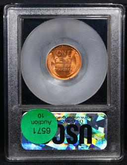 ***Auction Highlight*** 1954-d Lincoln Cent TOP POP! 1c Graded GEM++ RD By USCG (fc)