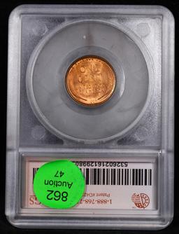 ***Auction Highlight*** 1909-s VDB Lincoln Cent 1c Graded ms65 rd BY SEGS (fc)