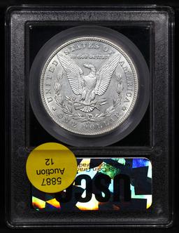 ***Auction Highlight*** 1890-cc Morgan Dollar $1 Graded Choice Unc By USCG (fc)