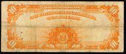 ***Auction Highlight*** 1922 $10 Large Size Gold Certificate Grades vf+ Signatures Speelman/White (f