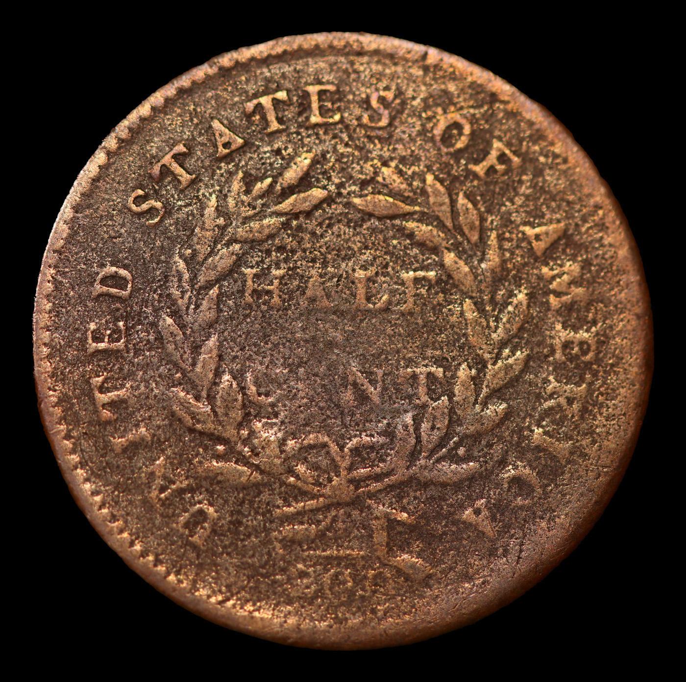 ***Auction Highlight*** 1794 Liberty Cap half cent 1/2c Graded F++ By USCG (fc)