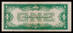 1934 "Funnyback" $1 Blue Seal Silver Certificate Grades vf++