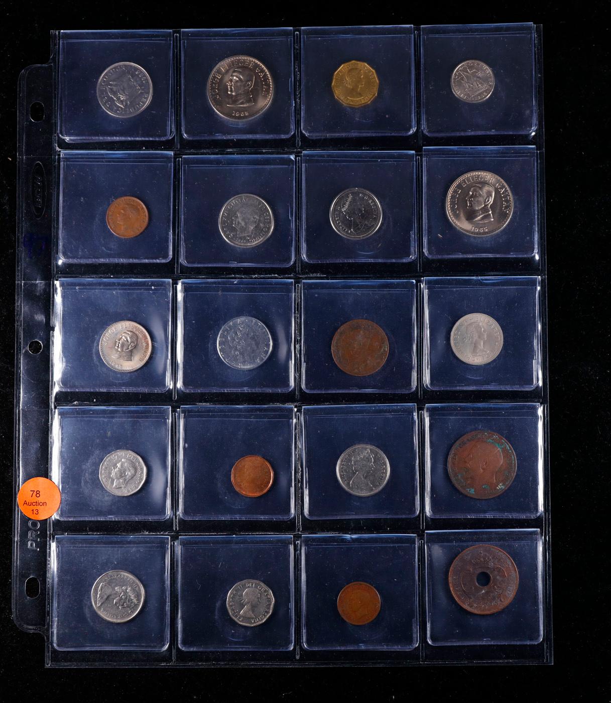 20 Great Coins of the World, hand selected, many trend high, every lot guaranteed to contain Silver.