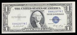 1935E $1 Blue Seal Silver Certificate Grades Select CU