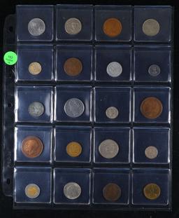 20 Great Coins of the World, hand selected, many trend high, every lot guaranteed to contain Silver.