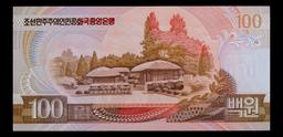 1992 Upper Korea 100 Won Banknote P# 43a Grades Gem+ CU