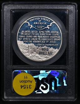 Proof 1995-s Civil War Modern Commem Dollar 1 Graded GEM++ Proof Deep Cameo By USCG