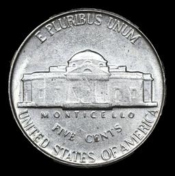 ***Auction Highlight*** 1958-p Jefferson Nickel Near TOP POP! 5c Graded GEM+ 5fs By USCG (fc)