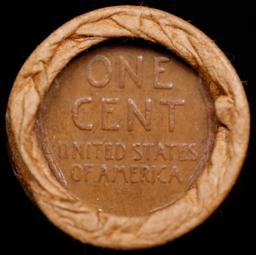 Lincoln Wheat Cent 1c Mixed Roll Orig Brandt McDonalds Wrapper, 1918-d end, Wheat other end