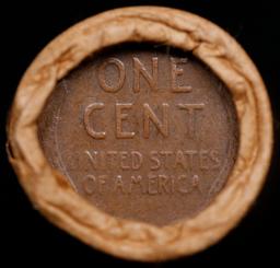 Lincoln Wheat Cent 1c Mixed Roll Orig Brandt McDonalds Wrapper, 1916-d end, Wheat other end