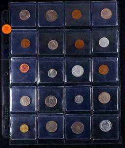 20 Great Coins of the World, hand selected, many trend high, every lot guaranteed to contain Silver.