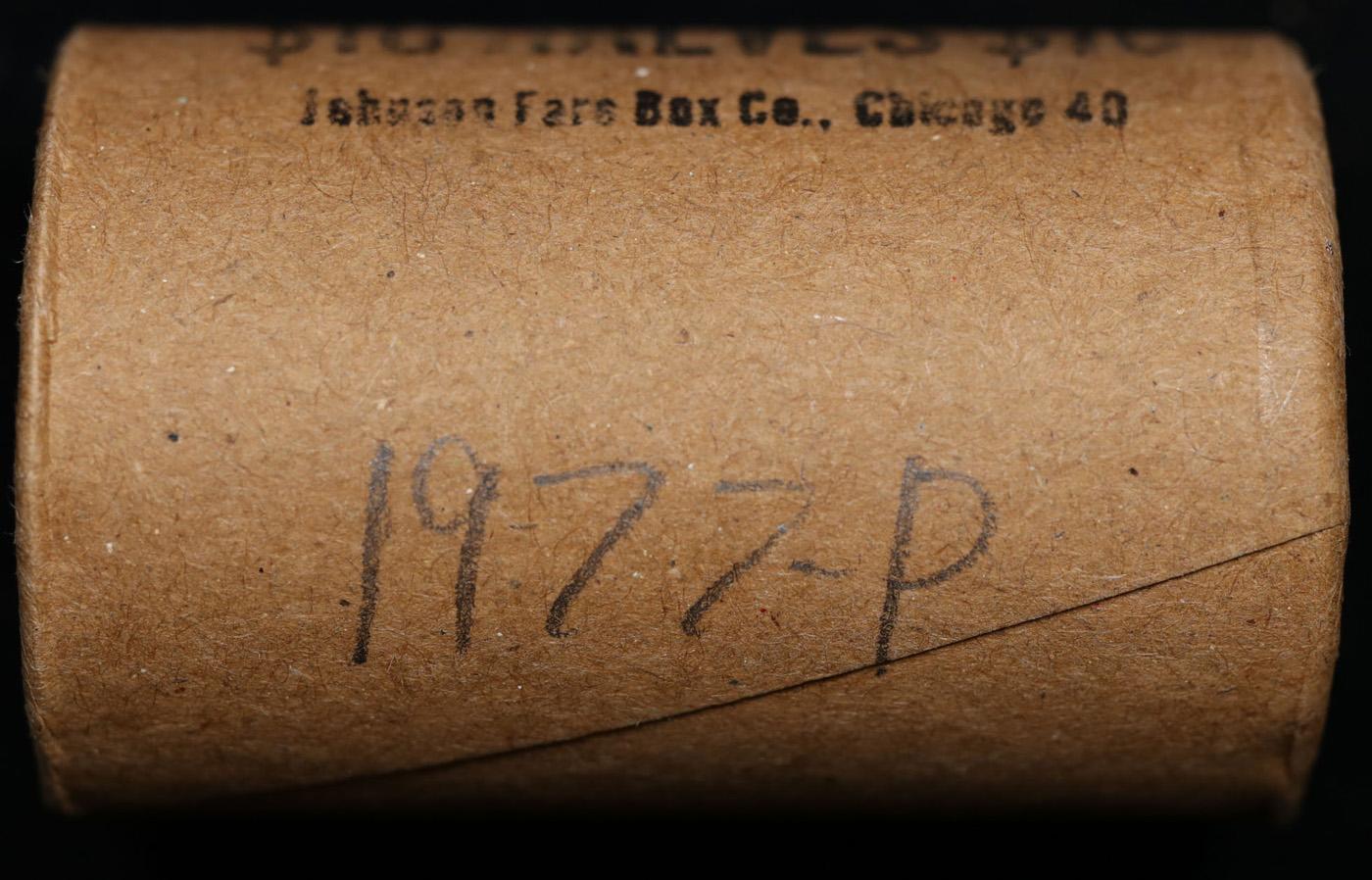 BU Shotgun Kennedy 50c roll, 1977-p 20 pcs Federal Reserve Bank of Minneapolis Wrapper $10