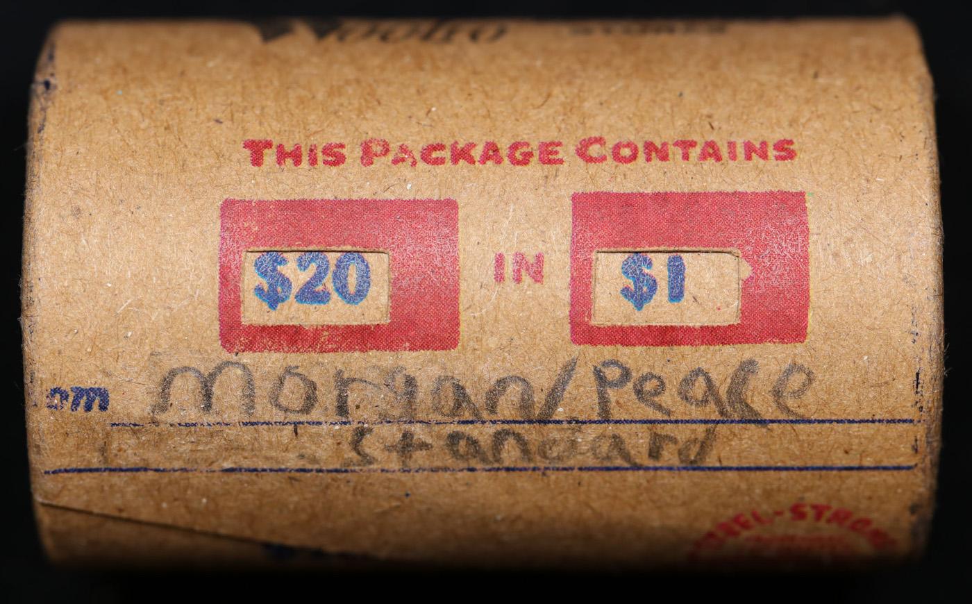 *EXCLUSIVE* x20 Mixed Covered End Roll! Marked "Morgan/Peace Standard"! - Huge Vault Hoard  (FC)