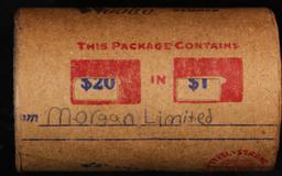 *EXCLUSIVE* Hand Marked " Morgan Limited," x20 coin Covered End Roll! - Huge Vault Hoard  (FC)