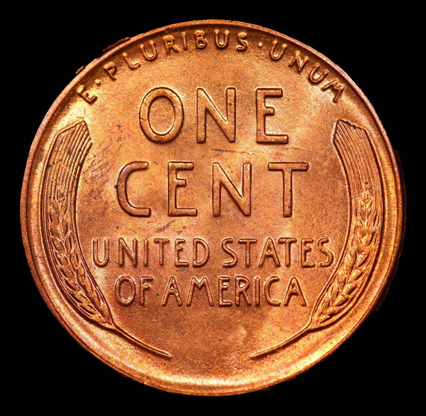 ***Auction Highlight*** 1955-p Lincoln Cent Near Top Pop! 1c Graded GEM++ Unc RD By USCG (fc)