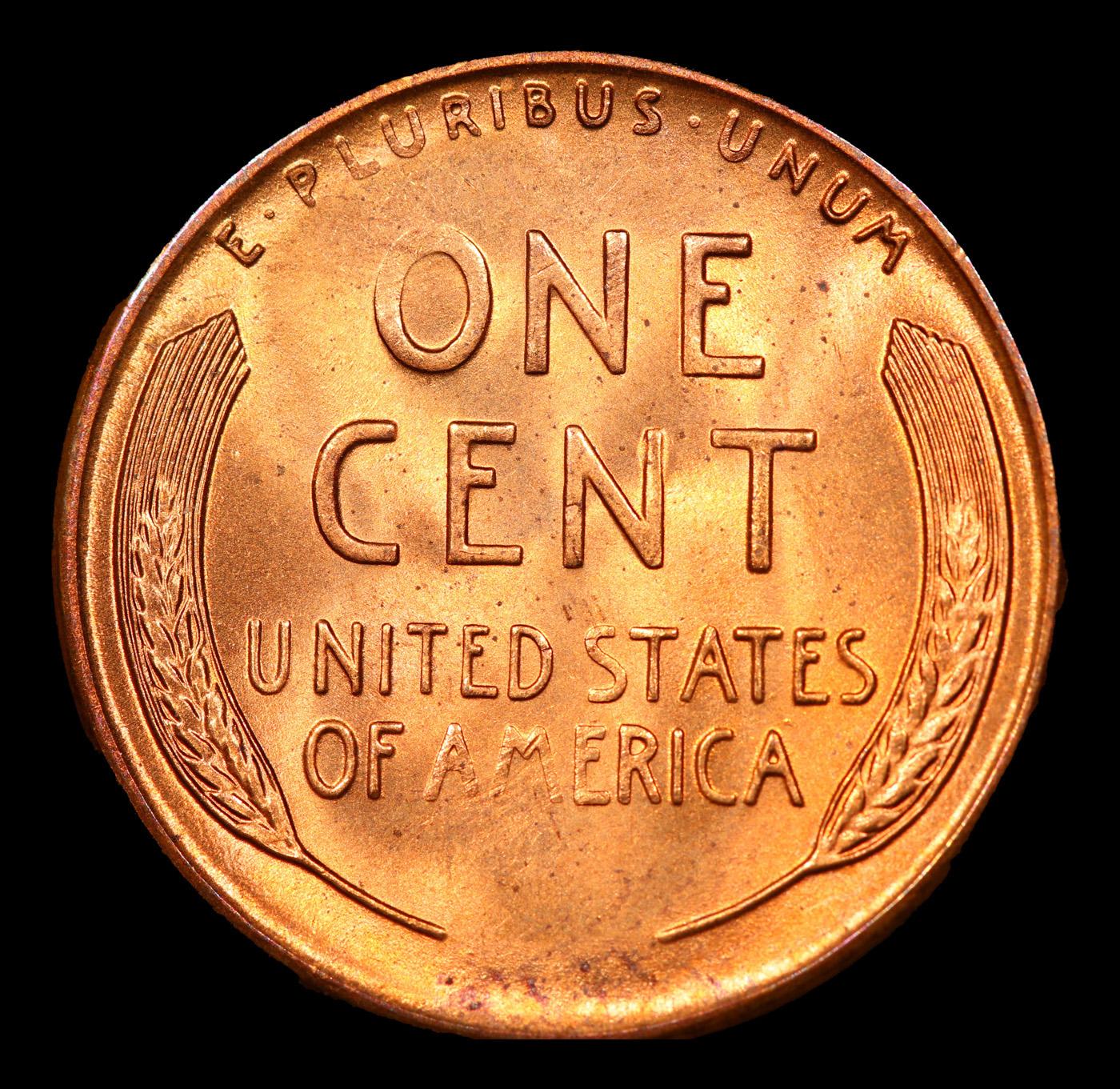 1955-s *MINT ERROR*  Lincoln Cent 1c Grades GEM++ Unc RD