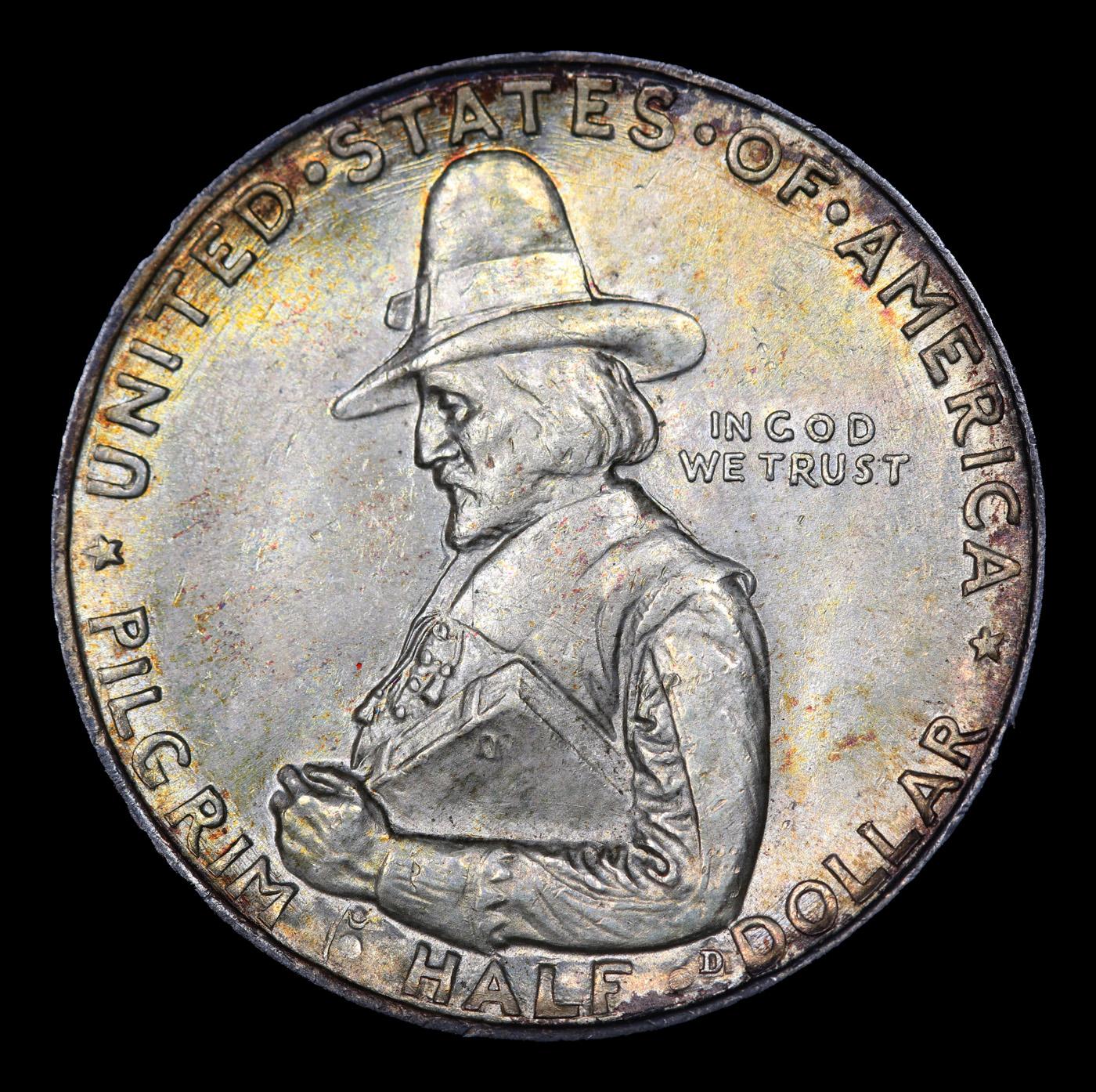 ***Auction Highlight*** 1920 Pilgrim Old Commem Half Dollar 50c Graded ms66+ By SEGS (fc)