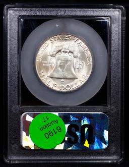 ***Auction Highlight*** 1952-s Franklin Half Dollar 50c Graded Select Unc+ FBL By USCG (fc)