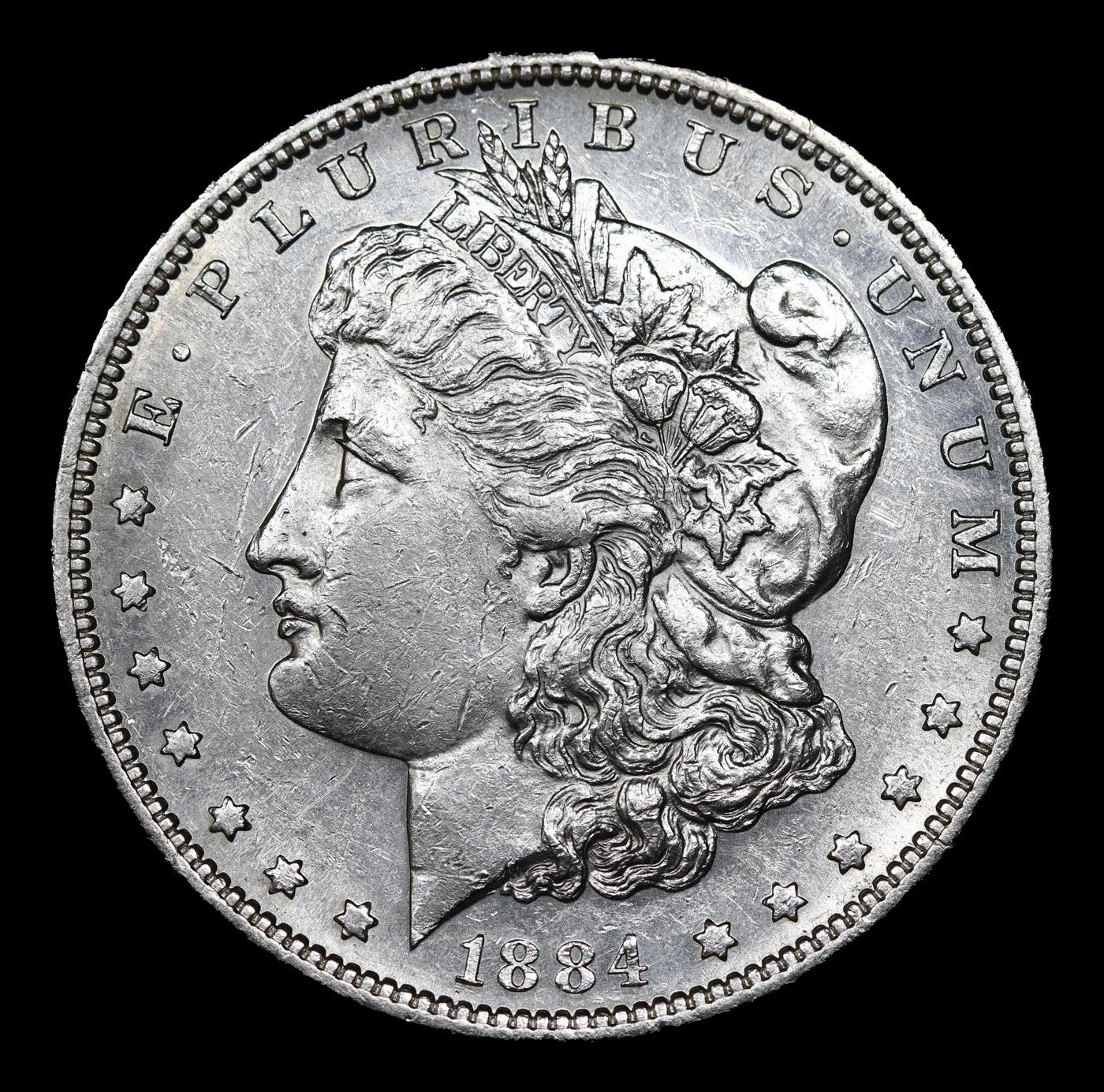 ***Auction Highlight*** 1884-s Morgan Dollar $1 Graded Select Unc By USCG (fc)