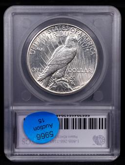 ***Auction Highlight*** 1934-s Peace Dollar 1 Graded ms63+ By SEGS (fc)