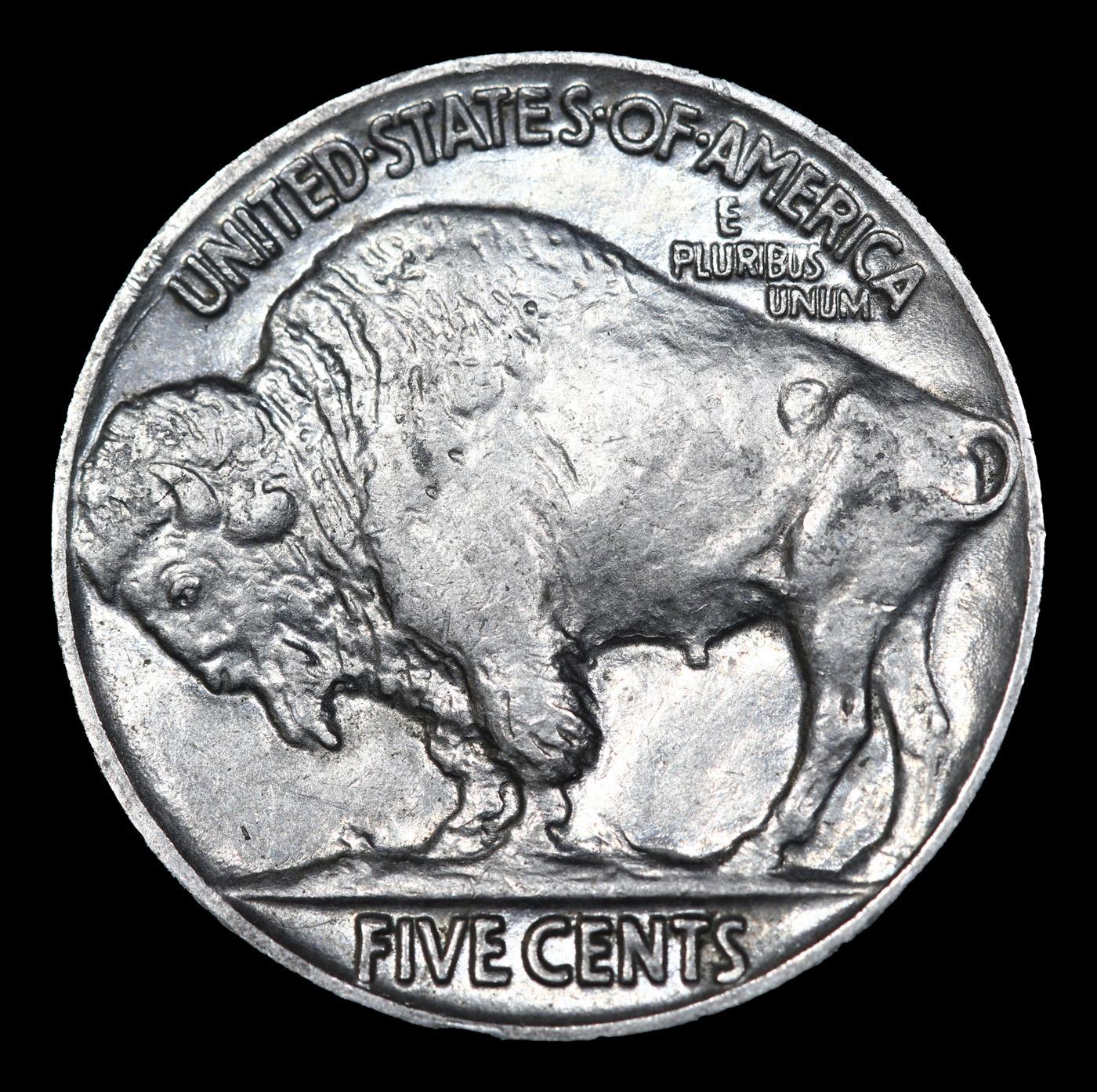 1937-p Buffalo Nickel 5c Grades GEM Unc