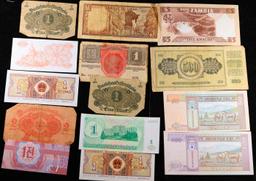 Lot of 25 Different Foreign Notes, A Variety of Countries, Dates, and Denominations!