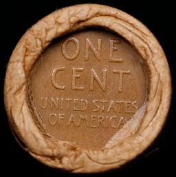 Lincoln Wheat Cent 1c Mixed Roll Orig Brandt McDonalds Wrapper, 1916-d end, Wheat other end