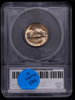 ***Auction Highlight*** 1960-p Jefferson Nickel TOP POP! 5c Graded ms67 BY SEGS (fc)