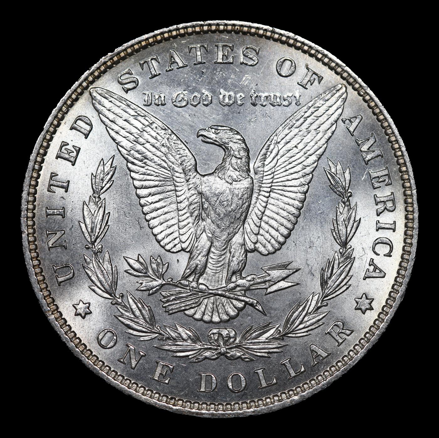 1897-p Morgan Dollar $1 Grades GEM Unc PL