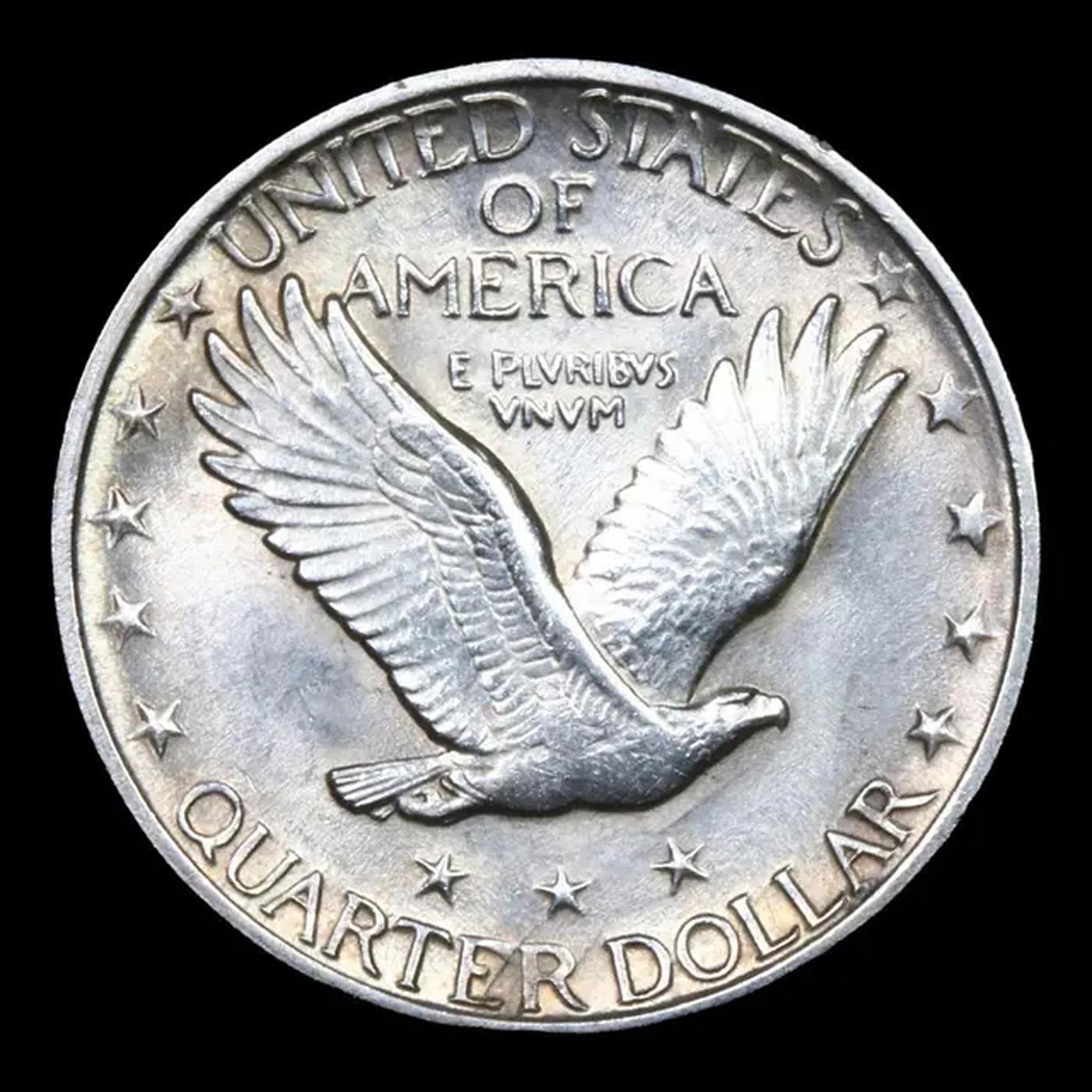 ***Auction Highlight*** 1926-s Standing Liberty Quarter 25c Graded ms65+ BY SEGS (fc)