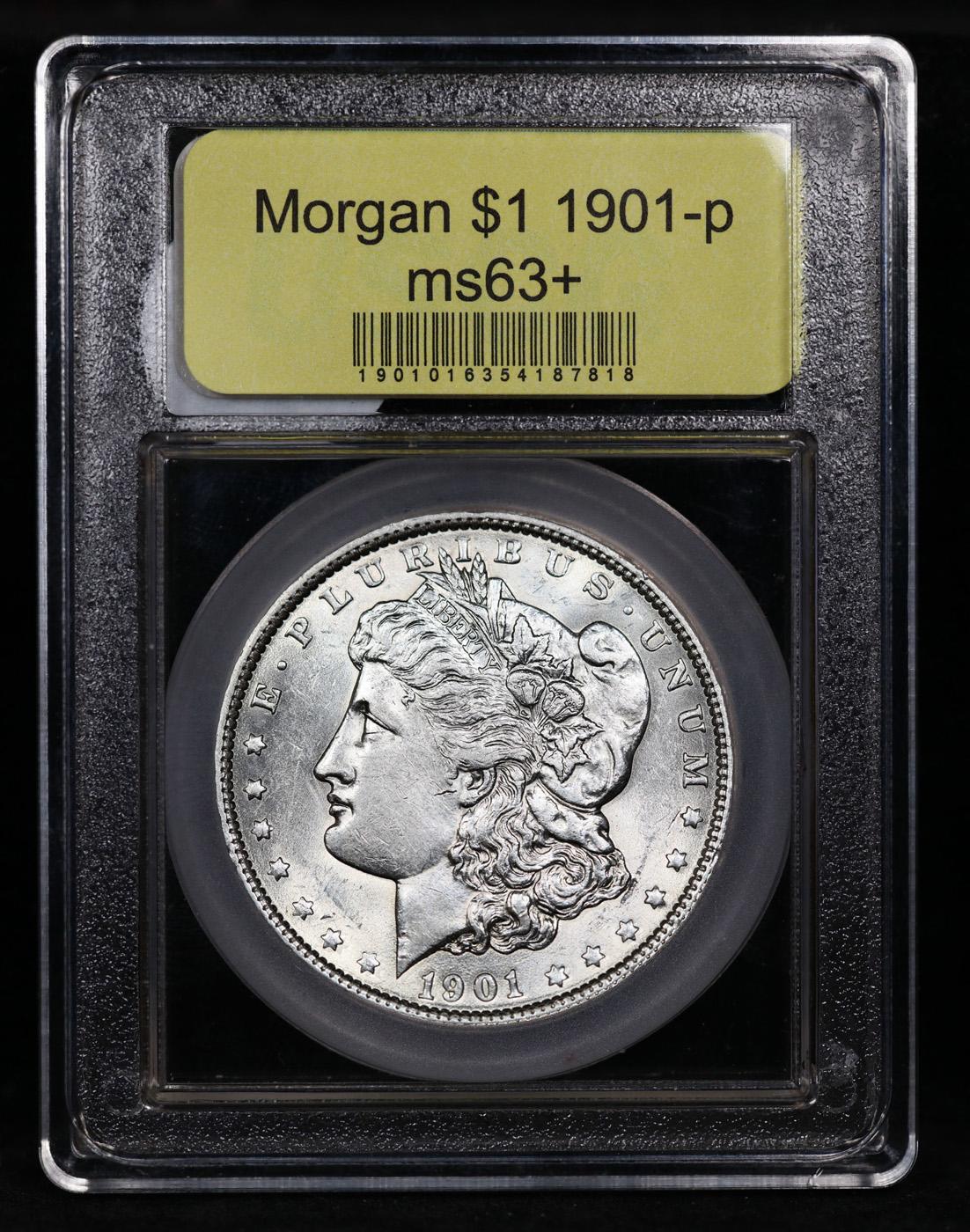 ***Auction Highlight*** 1901-p Morgan Dollar 1 Graded Select+ Unc By USCG (fc)