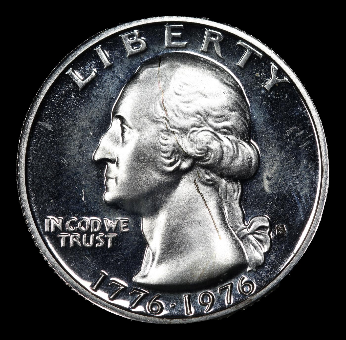 Proof 1976-s Silver Washington Quarter 25c Grades GEM++ Proof Deep Cameo