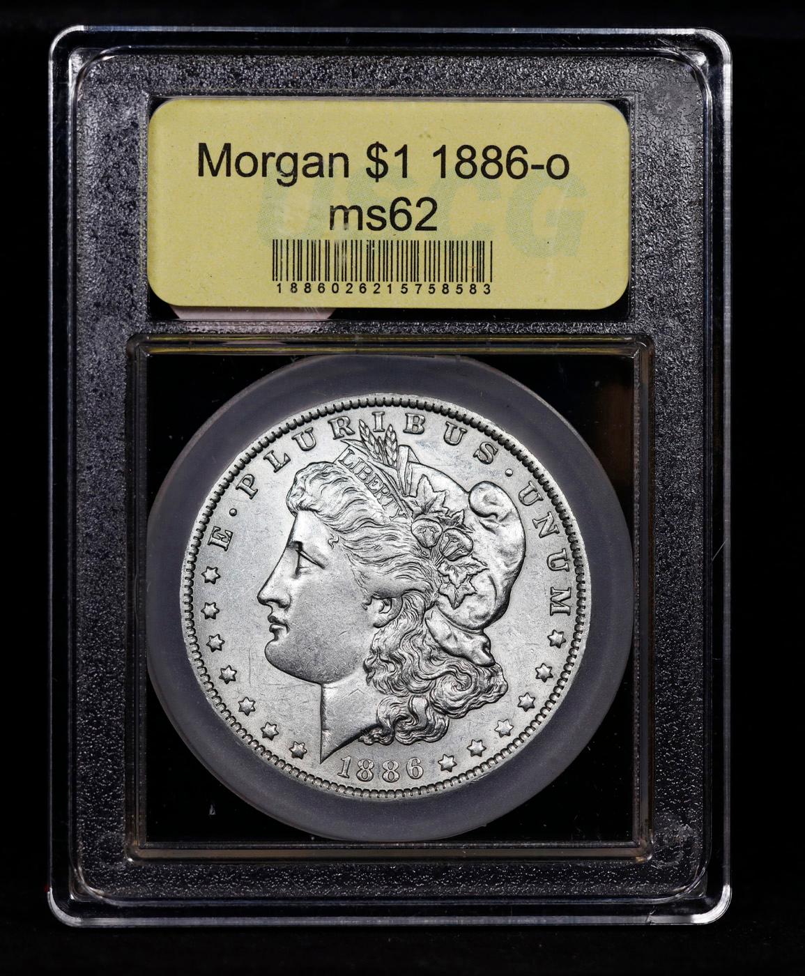 ***Auction Highlight*** 1886-o Morgan Dollar 1 Graded Select Unc By USCG (fc)