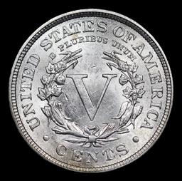 ***Auction Highlight*** 1897 Liberty Nickel 5c Graded GEM Unc By USCG (fc)