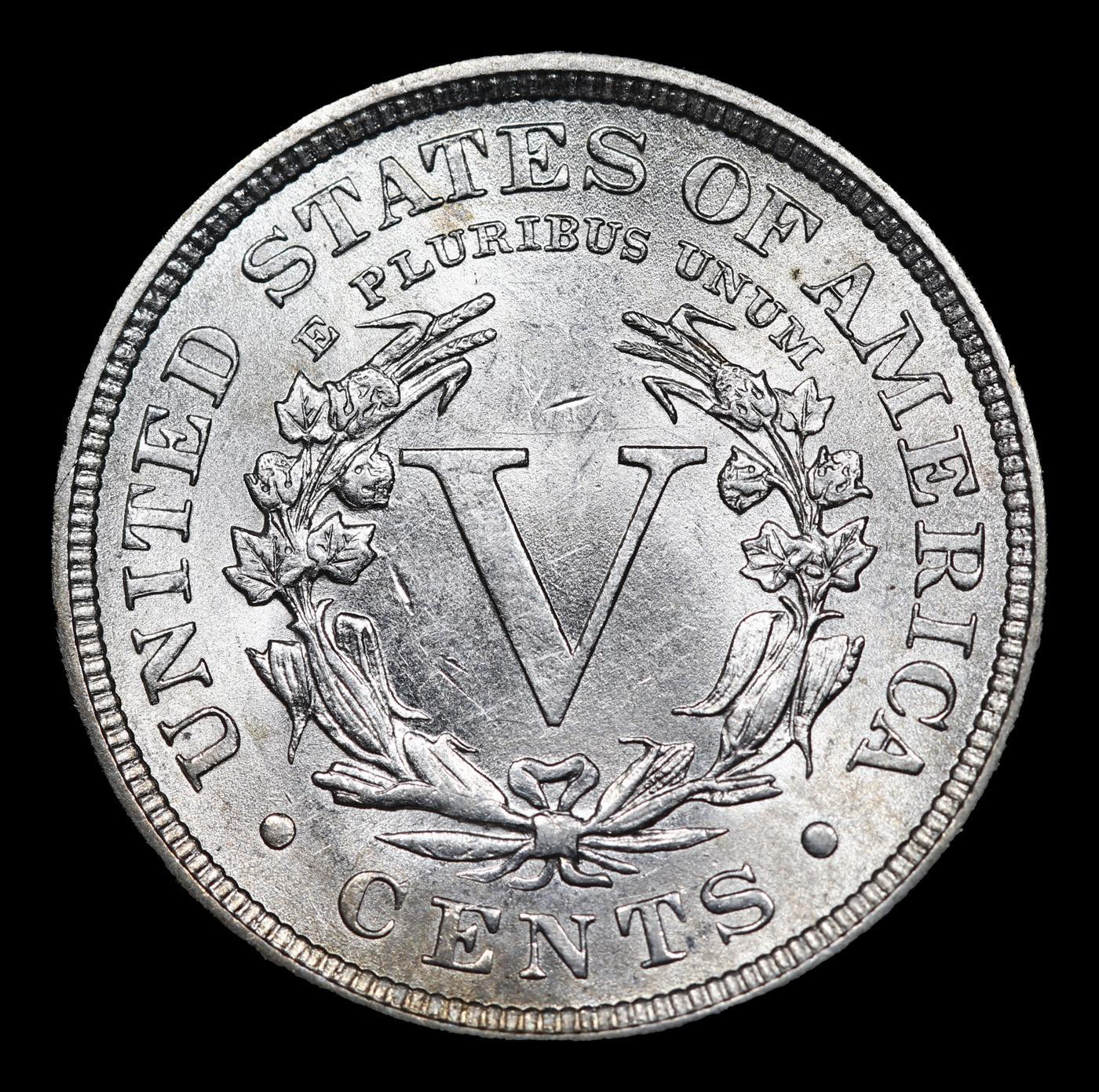 ***Auction Highlight*** 1897 Liberty Nickel 5c Graded GEM Unc By USCG (fc)