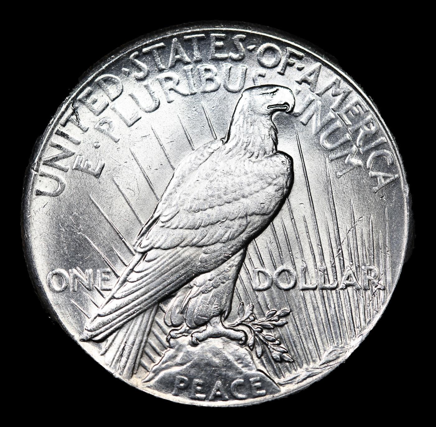 ***Auction Highlight*** 1928-p Peace Dollar 1 Graded ms64+ By SEGS (fc)