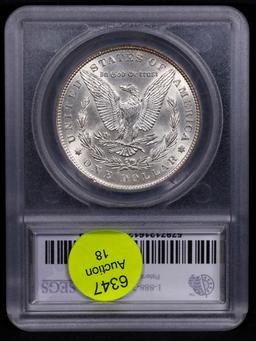 ***Auction Highlight*** 1897-p Morgan Dollar $1 Graded ms65+ BY SEGS (fc)